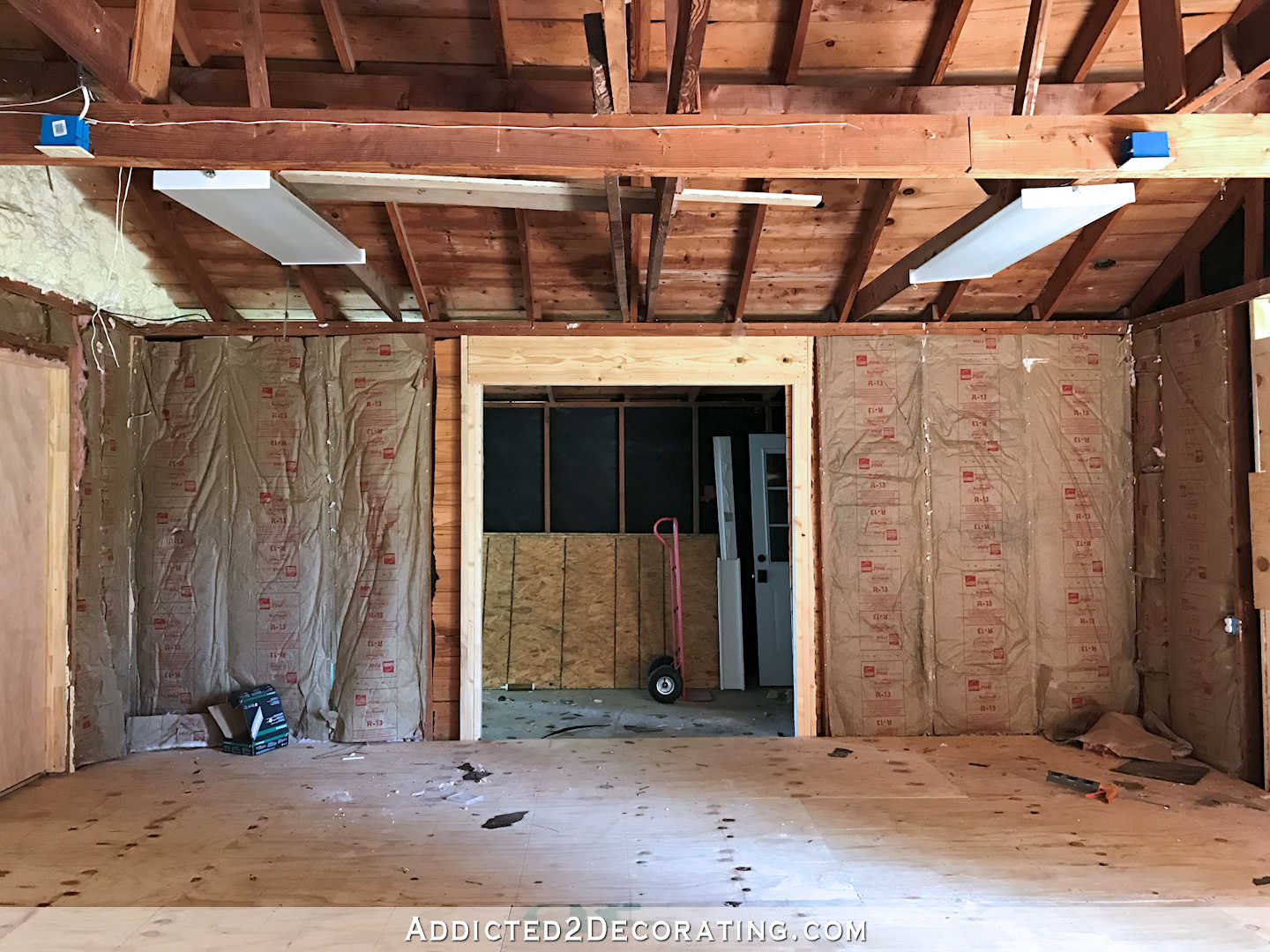Studio Progress — It Looks Like A Room Now!
