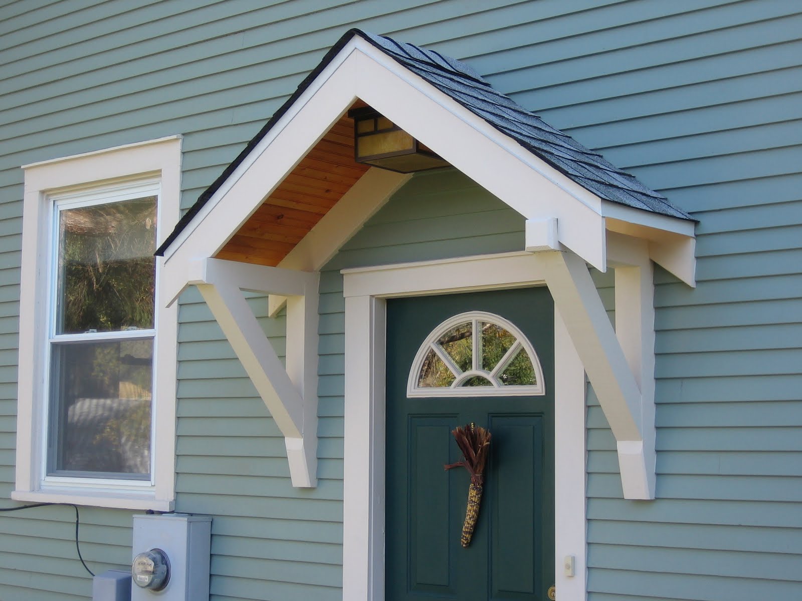 portico over side door from Bungalow Restore