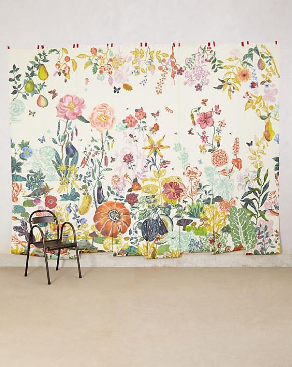 Great meadow mural from Anthropologie