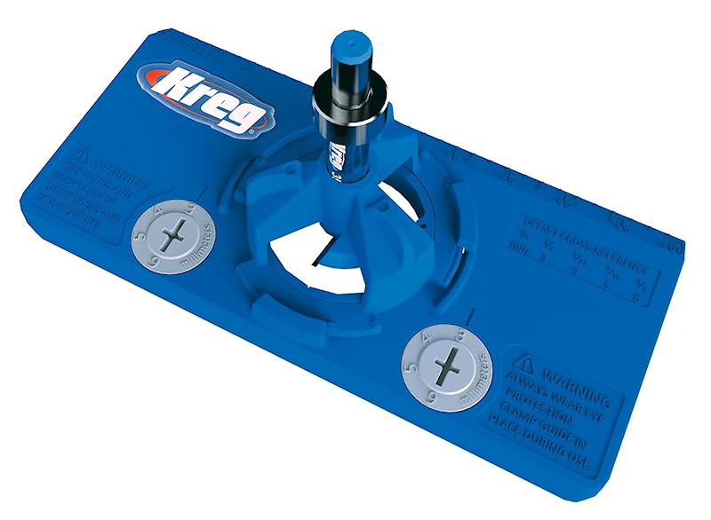 Kreg concealed hinge jig