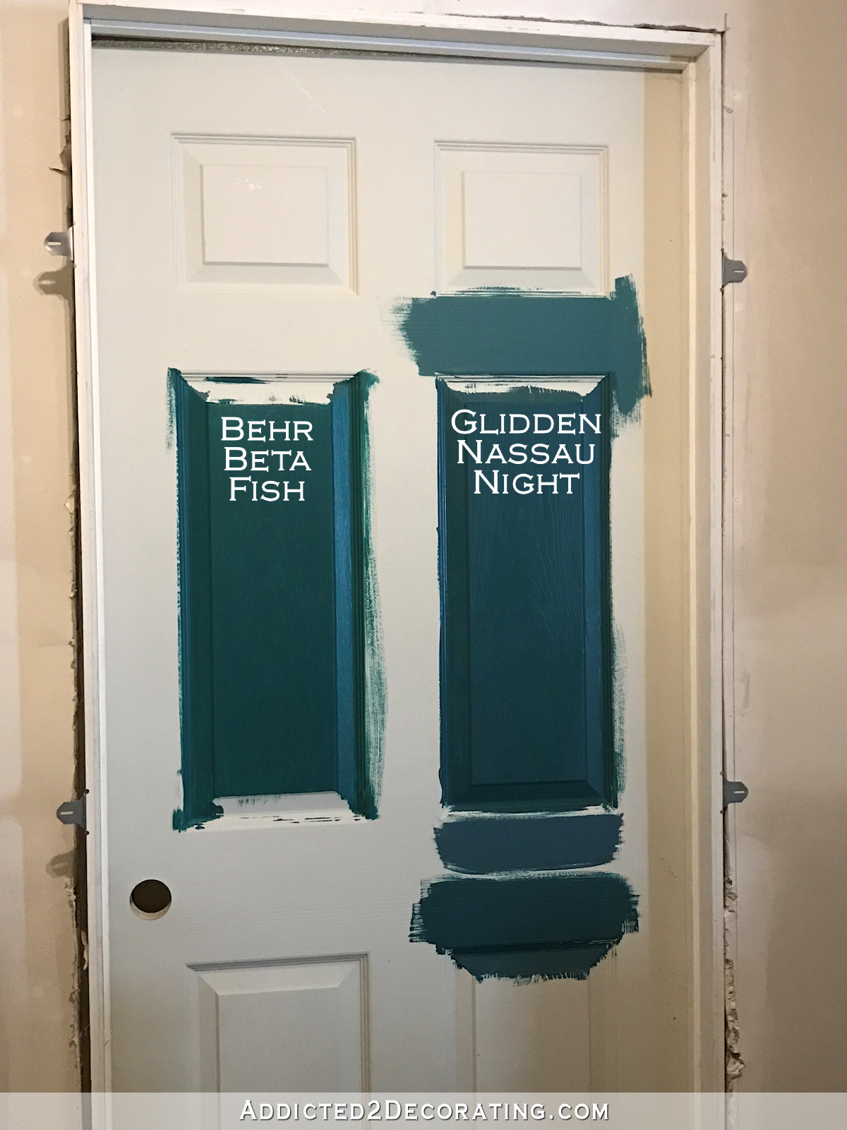 hallway paint color options on hallway door