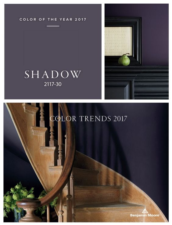 benjamin moore 2017 color of the year - shadow