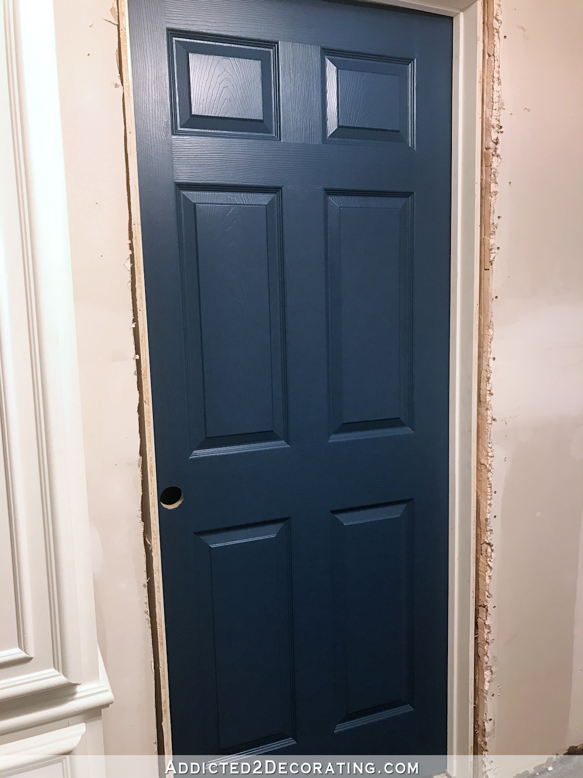 Hallway Interior Door Paint Color Final Selection