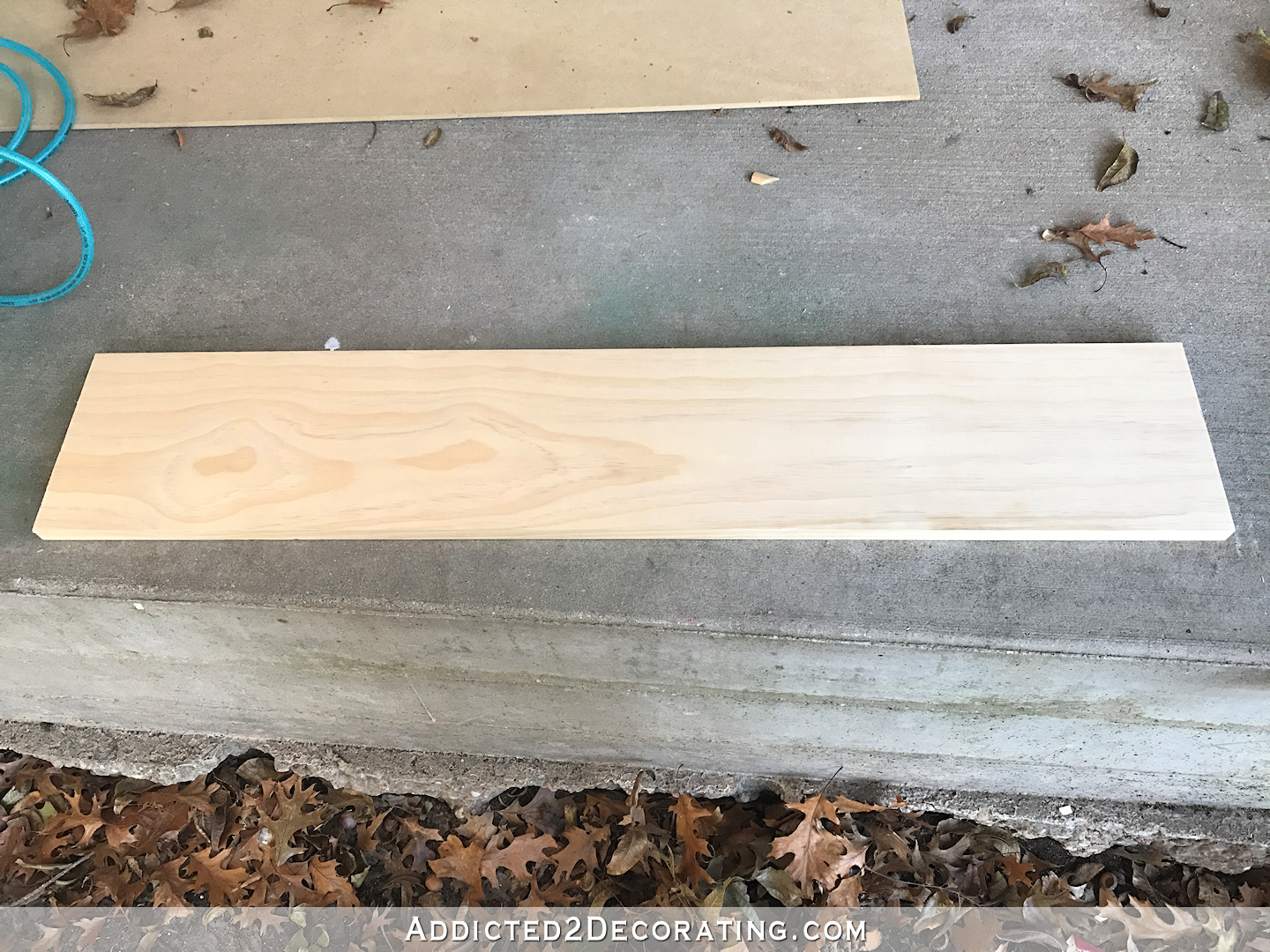 how to build a shallow console table with turned wood columns - 1