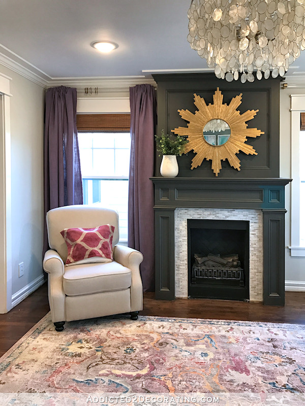 Living Room Fireplace Color — White Or Gray?