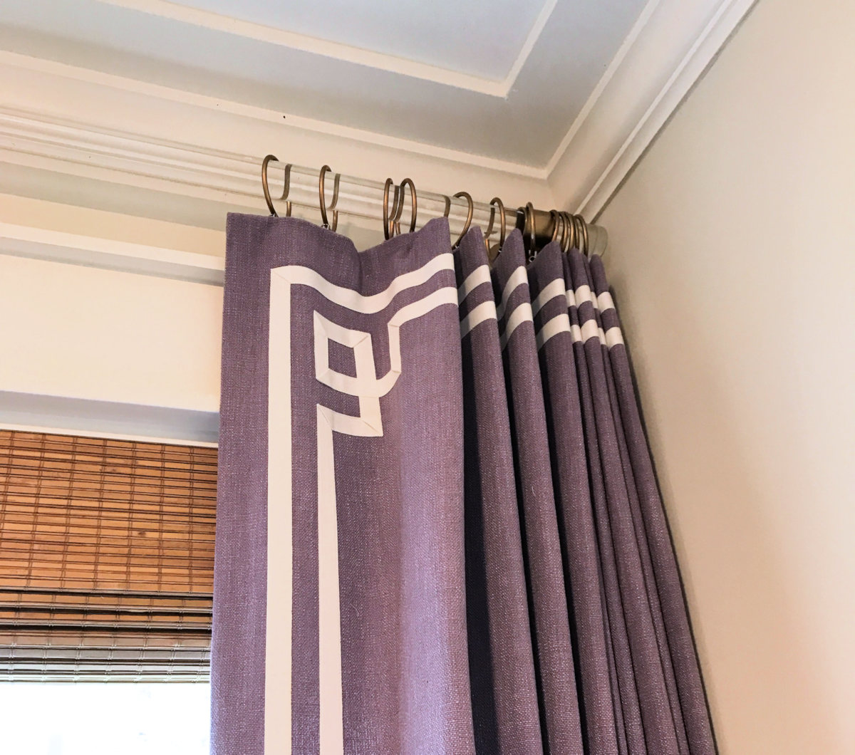 DIY: Adding Trim to Drapes or Curtains - Southern Nell's