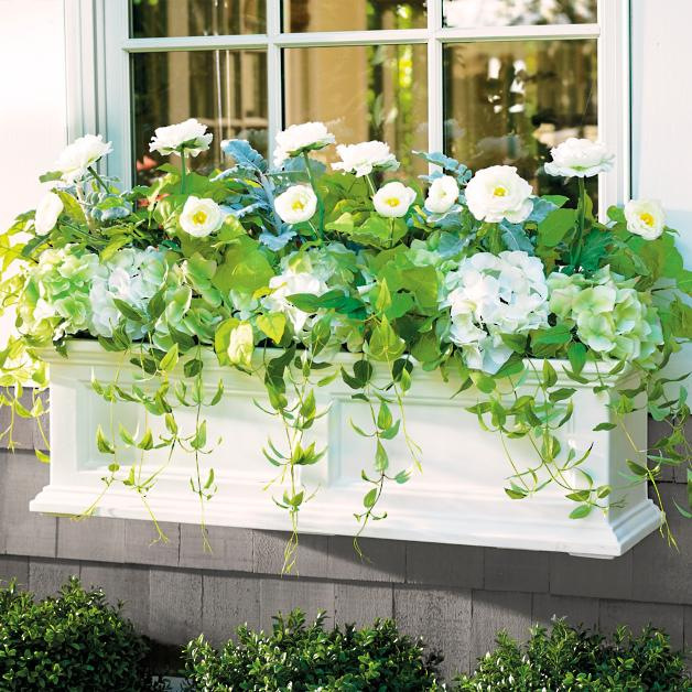 Faux Flowers For Window Boxes? (Could You? Would You?) - Addicted 2  Decorating®