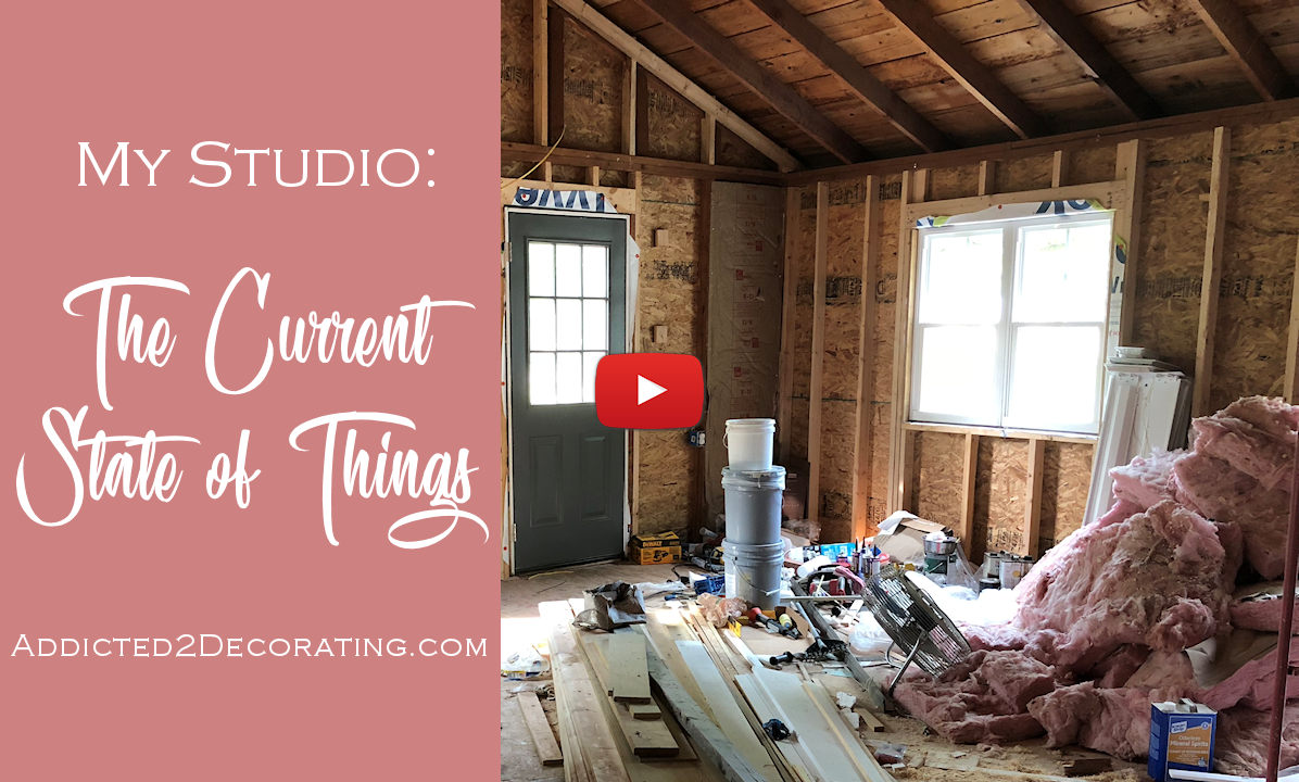 The Current State Of My Studio (The Reason For My Procrastination) [VIDEO]
