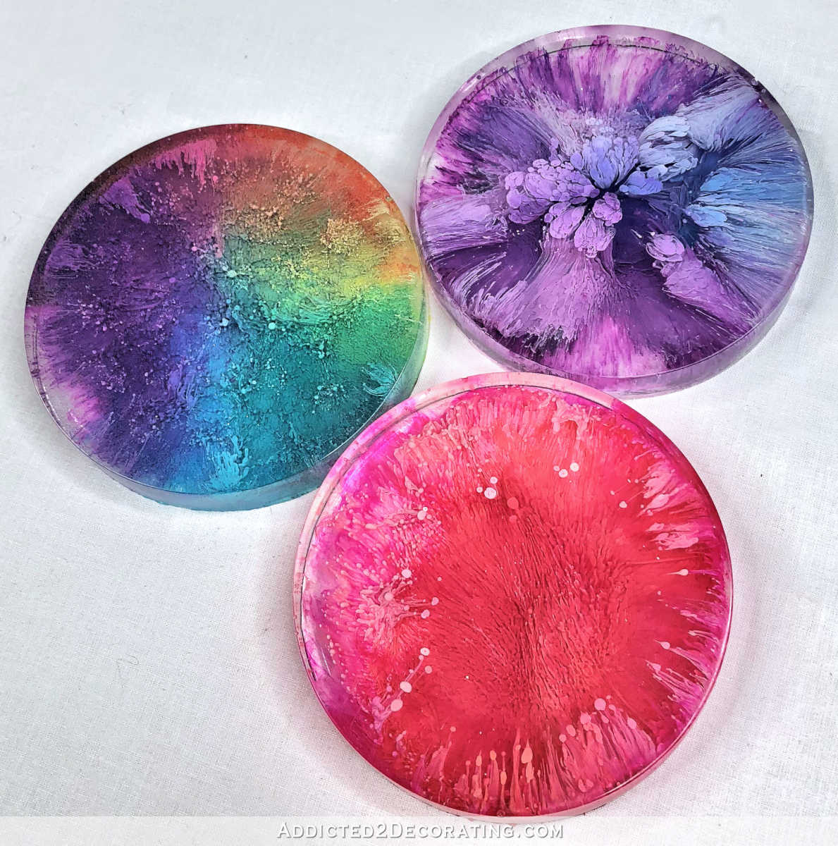 Coloured Resin
