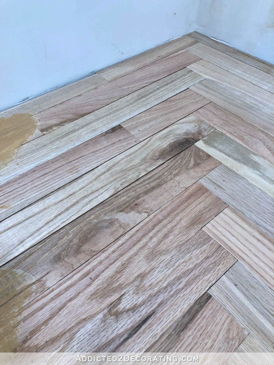 My Finished Diy Butcherblock Style Countertop Made From Red Oak