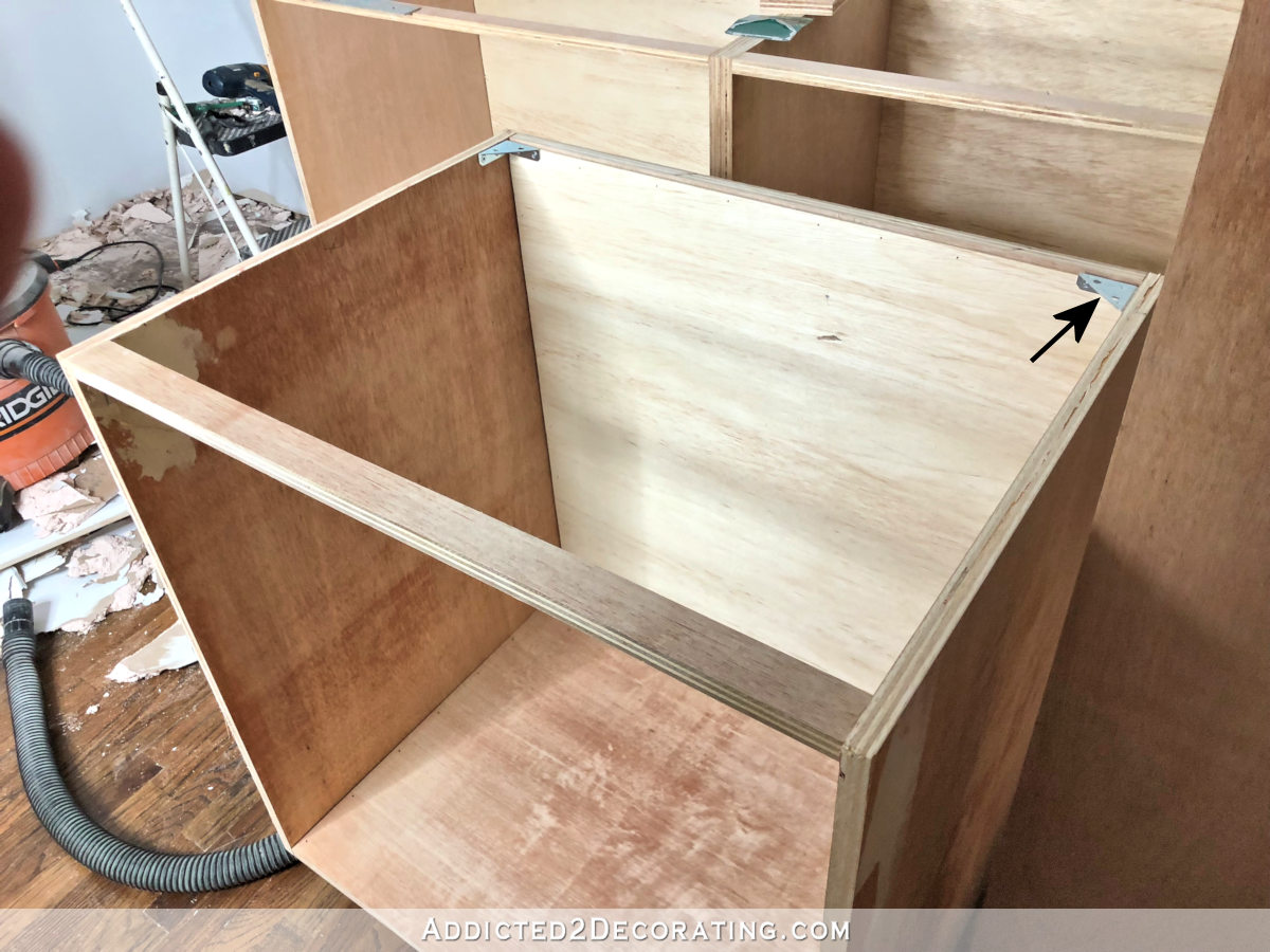 How I Built My Lower Base Cabinets And Drawers In The Pantry