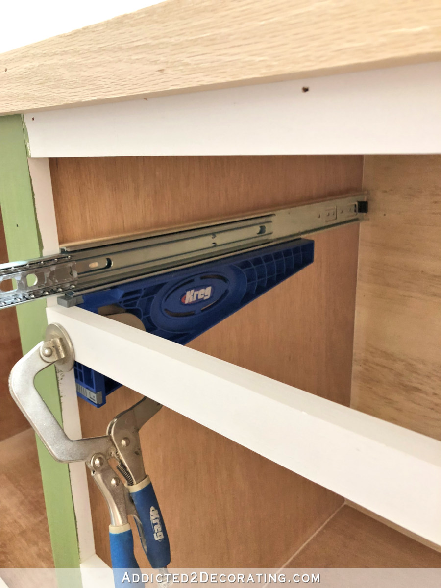 How I Built My Lower Base Cabinets And Drawers In The Pantry