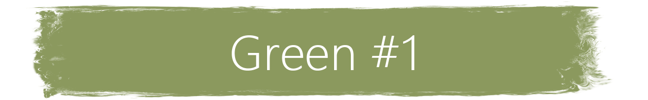 potential paint color for studio cabinets - medium yellowish green