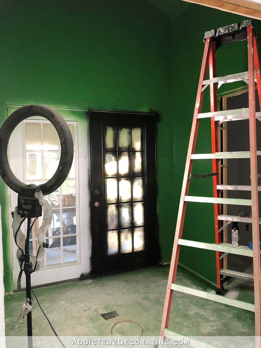 Back Entry Wall Color, Studio & Back Entry Lighting Selections, And More