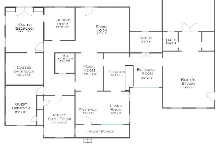 About The Addition (Master Bedroom, Laundry Room and Family Room)