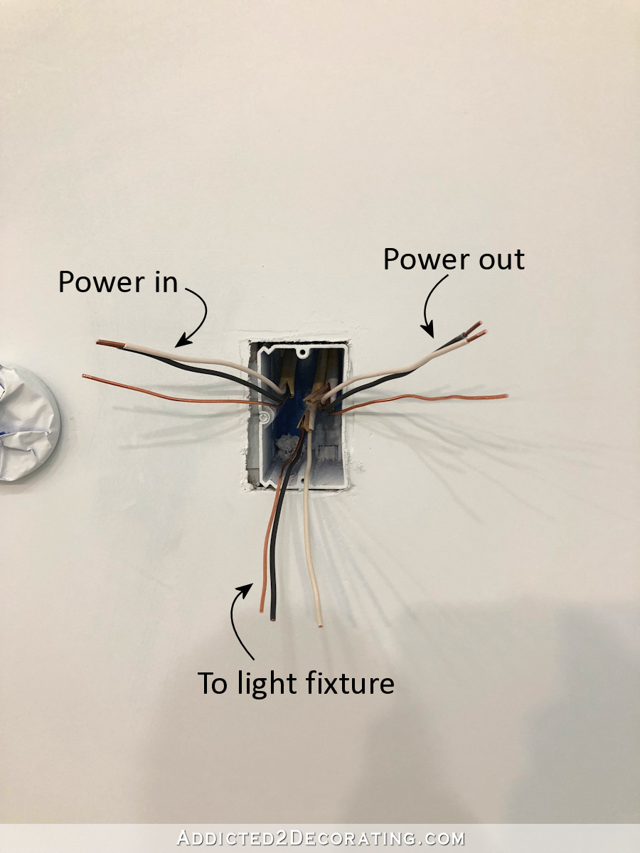 Electrical Basics Wiring A Basic Single Pole Light Switch Addicted 2 Decorating