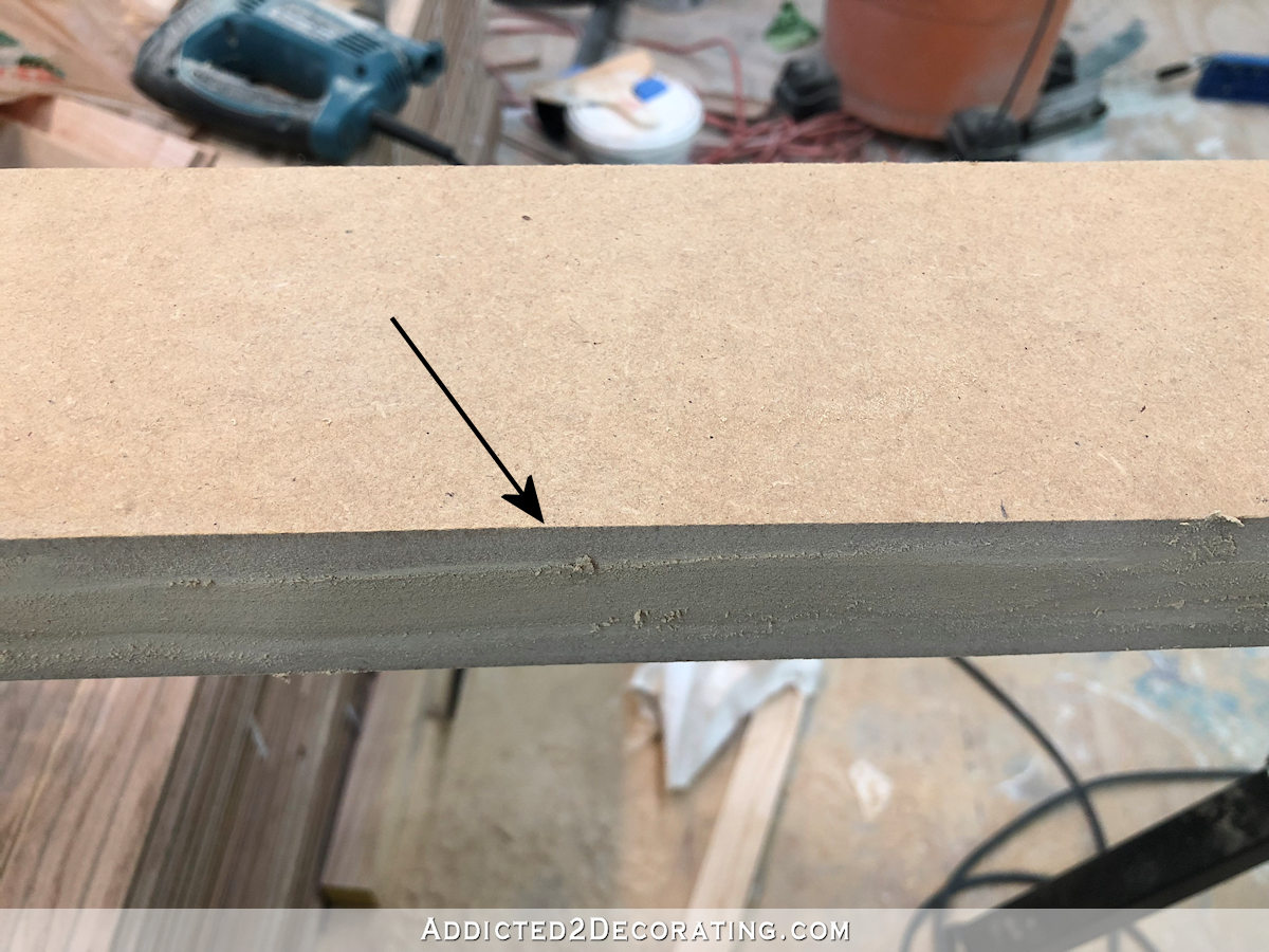 DIY MDF bathroom countertop for undermount sink - 10