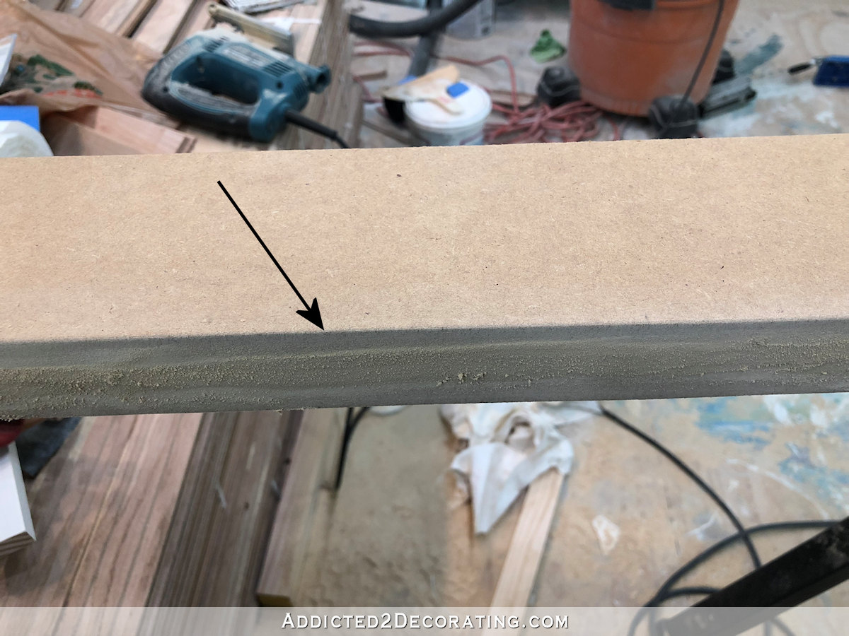 DIY MDF bathroom countertop for undermount sink - 11