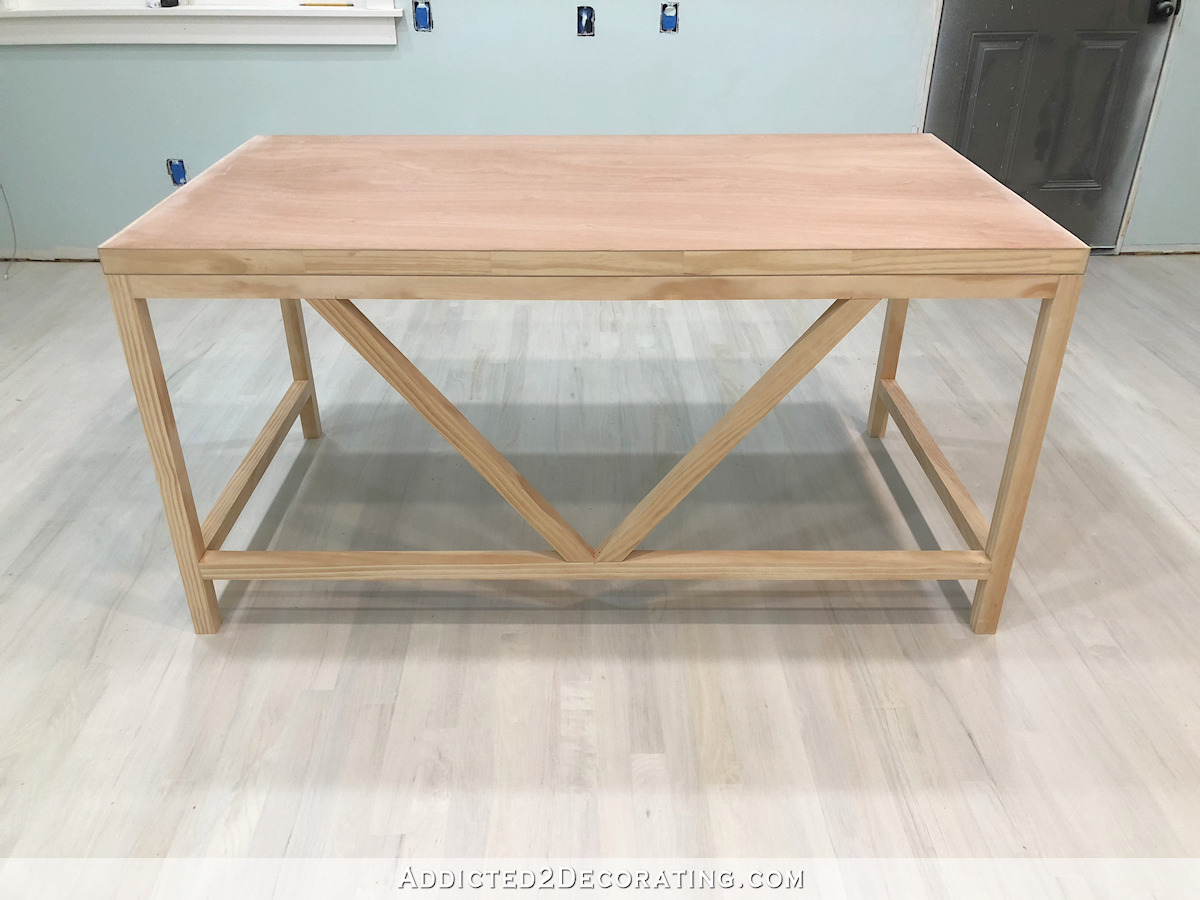 How To Build A Simple Diy Writing Desk Addicted 2 Decorating