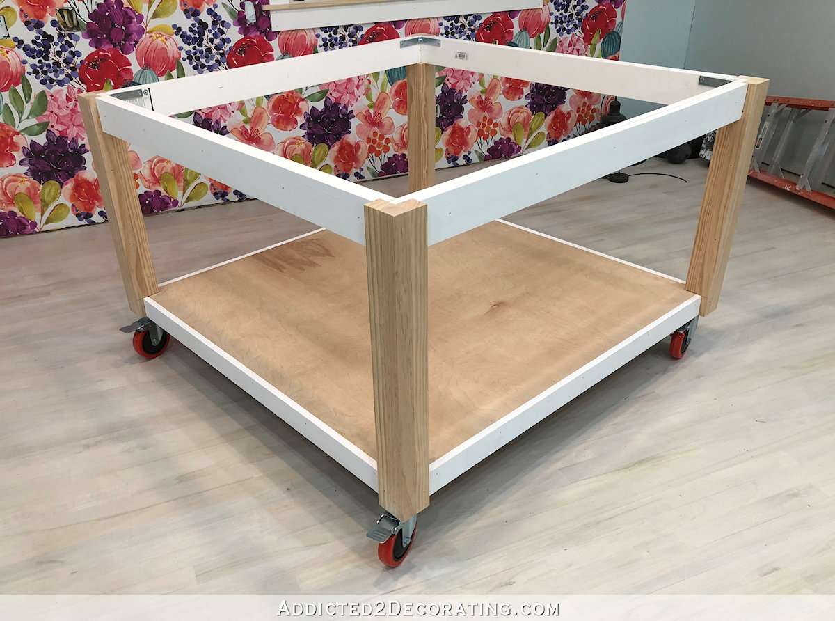 Large DIY Craft Room Cutting Table - Part 1 - Addicted 2 Decorating®