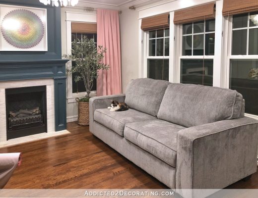 New gray chenille living room sofa