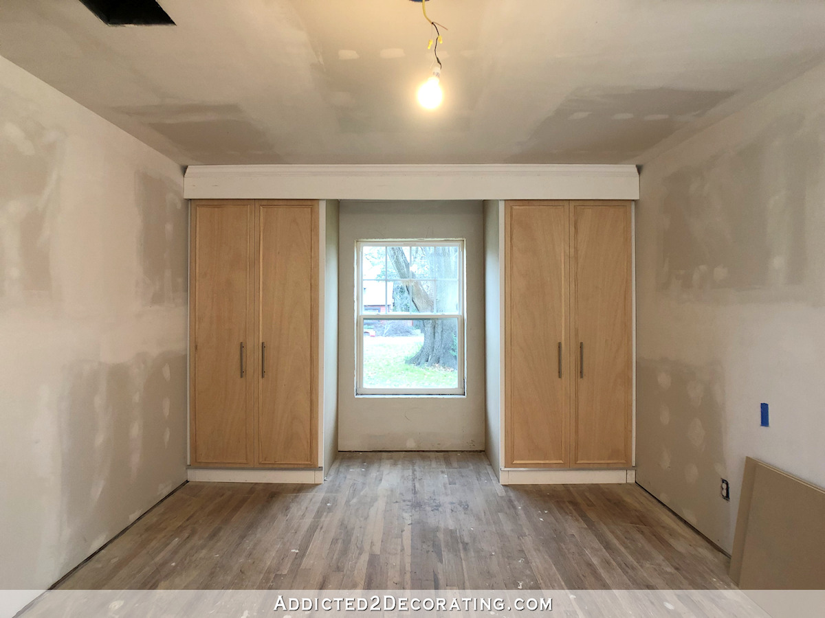 Guest Bedroom Closets – Basic Build Finished!