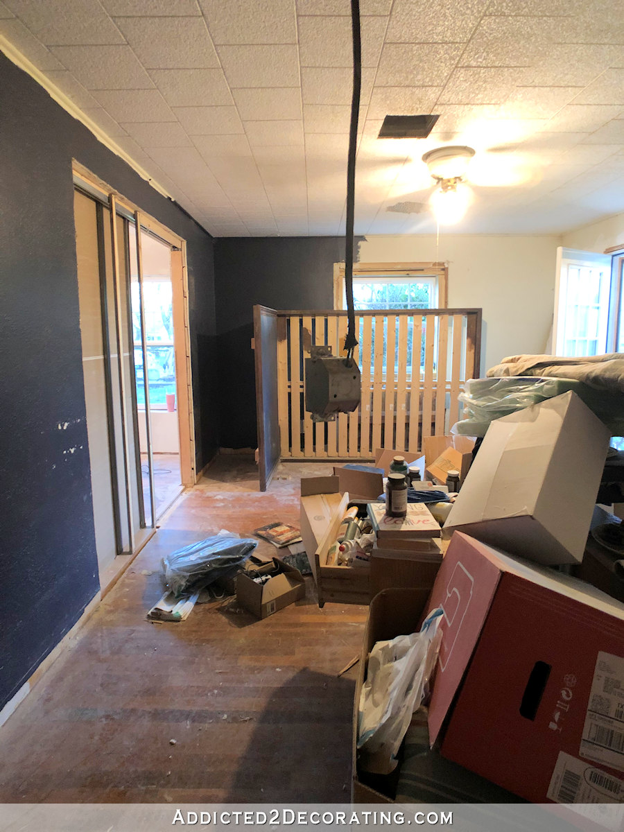 master bathroom - day before demo 4