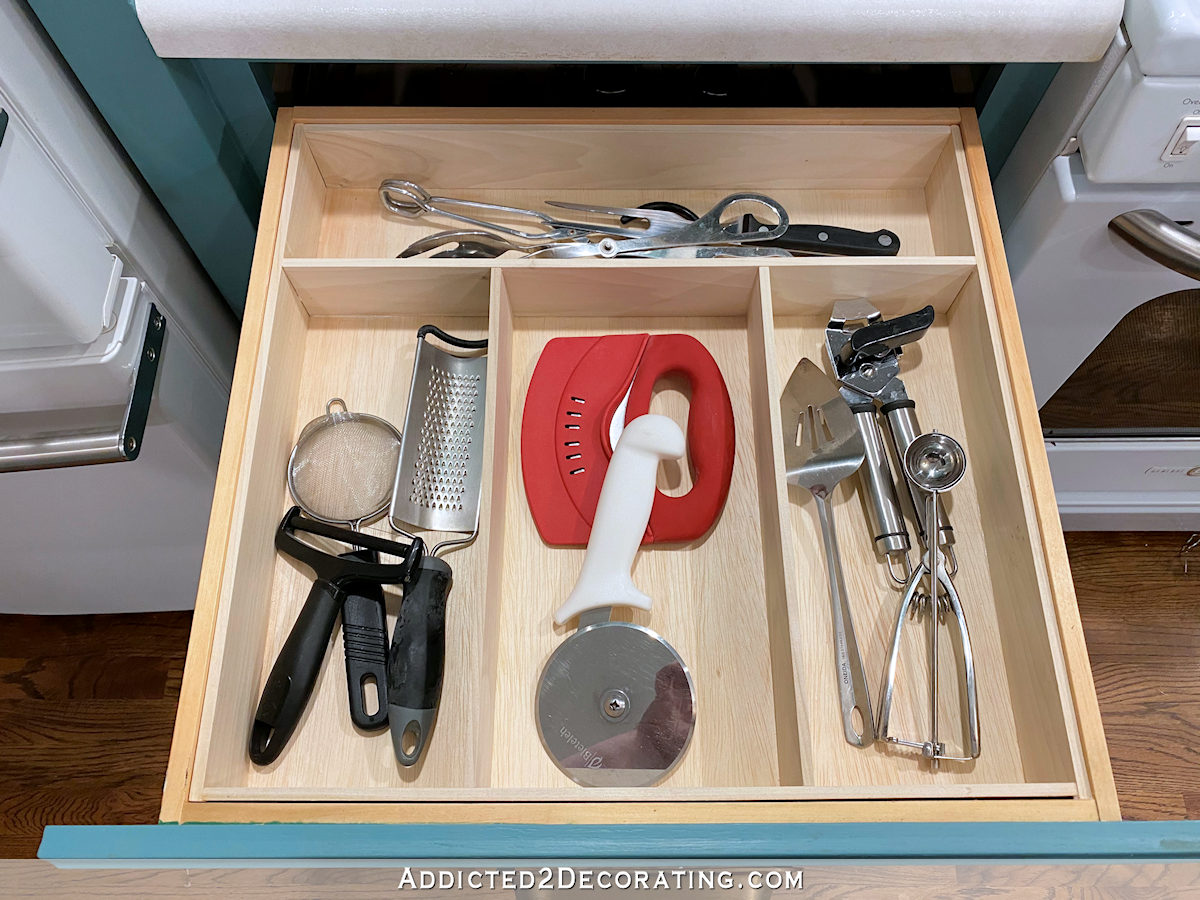 DIY cooking utensil drawer - 10