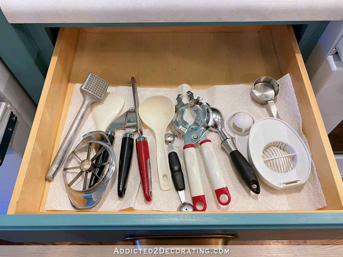 DIY cooking utensil drawer - 2