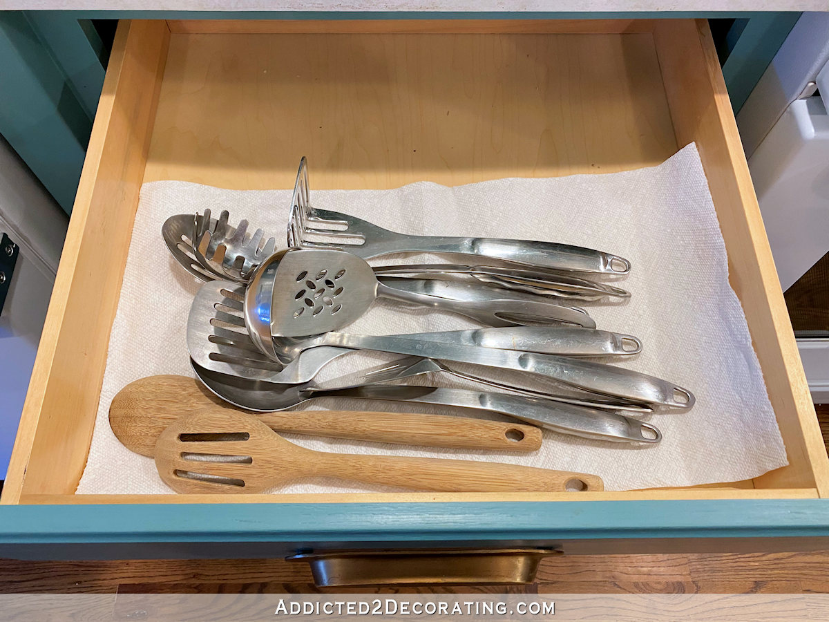 DIY cooking utensil drawer - 4