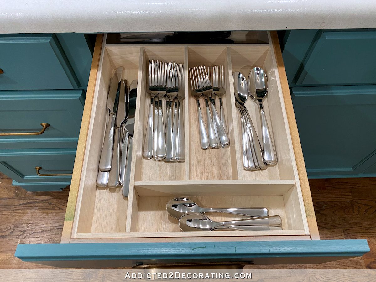 C.O.P. Week 5 - Kitchen Edition (DIY Kitchen Utensil Drawer Dividers) -  Addicted 2 Decorating®