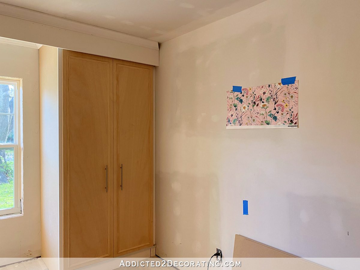 guest bedroom wallpaper sample 1 - wide angle
