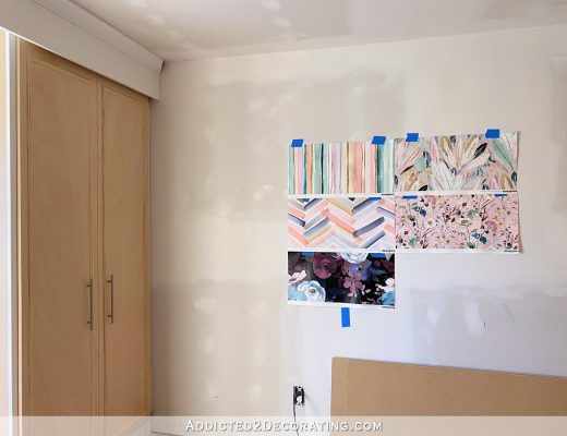 guest bedroom wallpaper samples - five favorites - 2