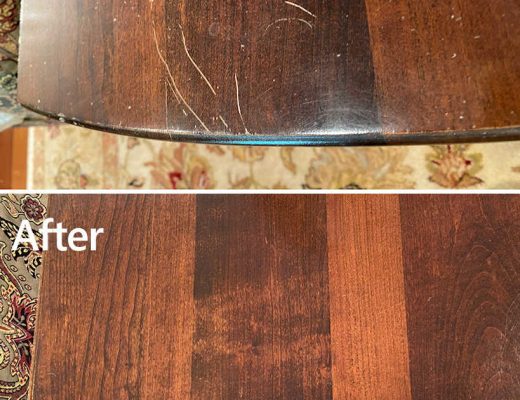 before-and-after-remove-scratches-and-chips-in-wood-furniture-with-mayonnaise