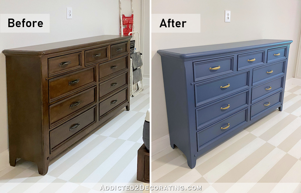 dresser before and after