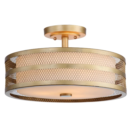 Semi-Flush Ceiling Light