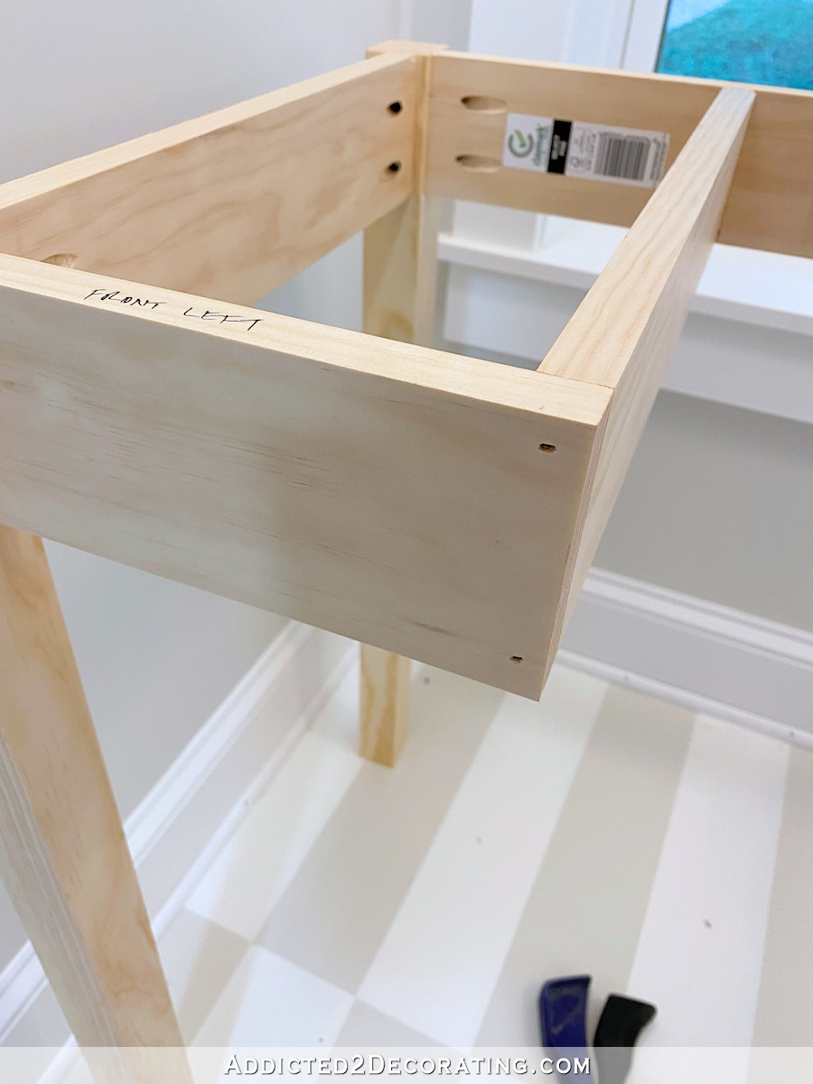 How To Build A Small DIY Writing Desk With Drawer - Part 1 - Addicted 2  Decorating®