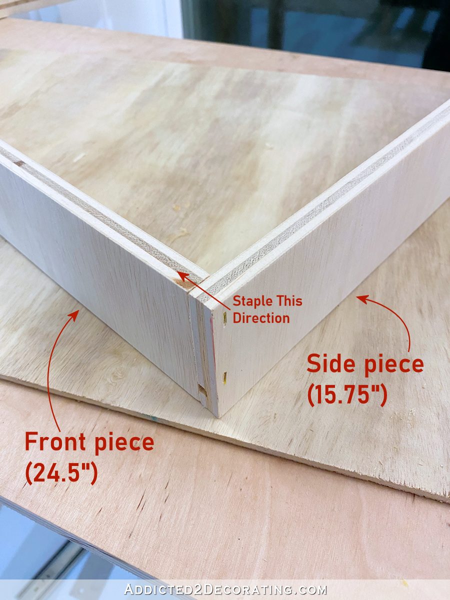 how to build a simple writing desk with a drawer - 25