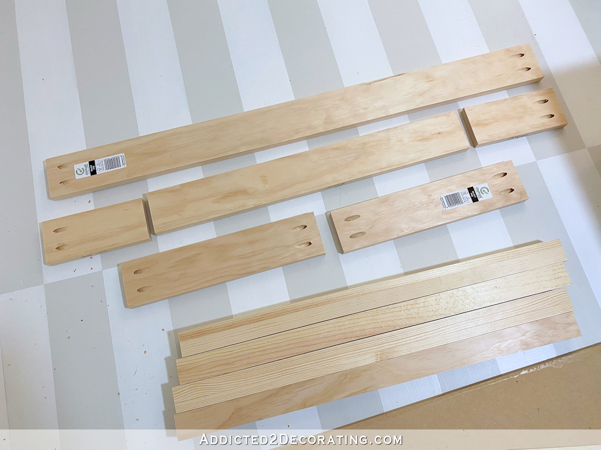 how to build a simple writing desk with a drawer - 3
