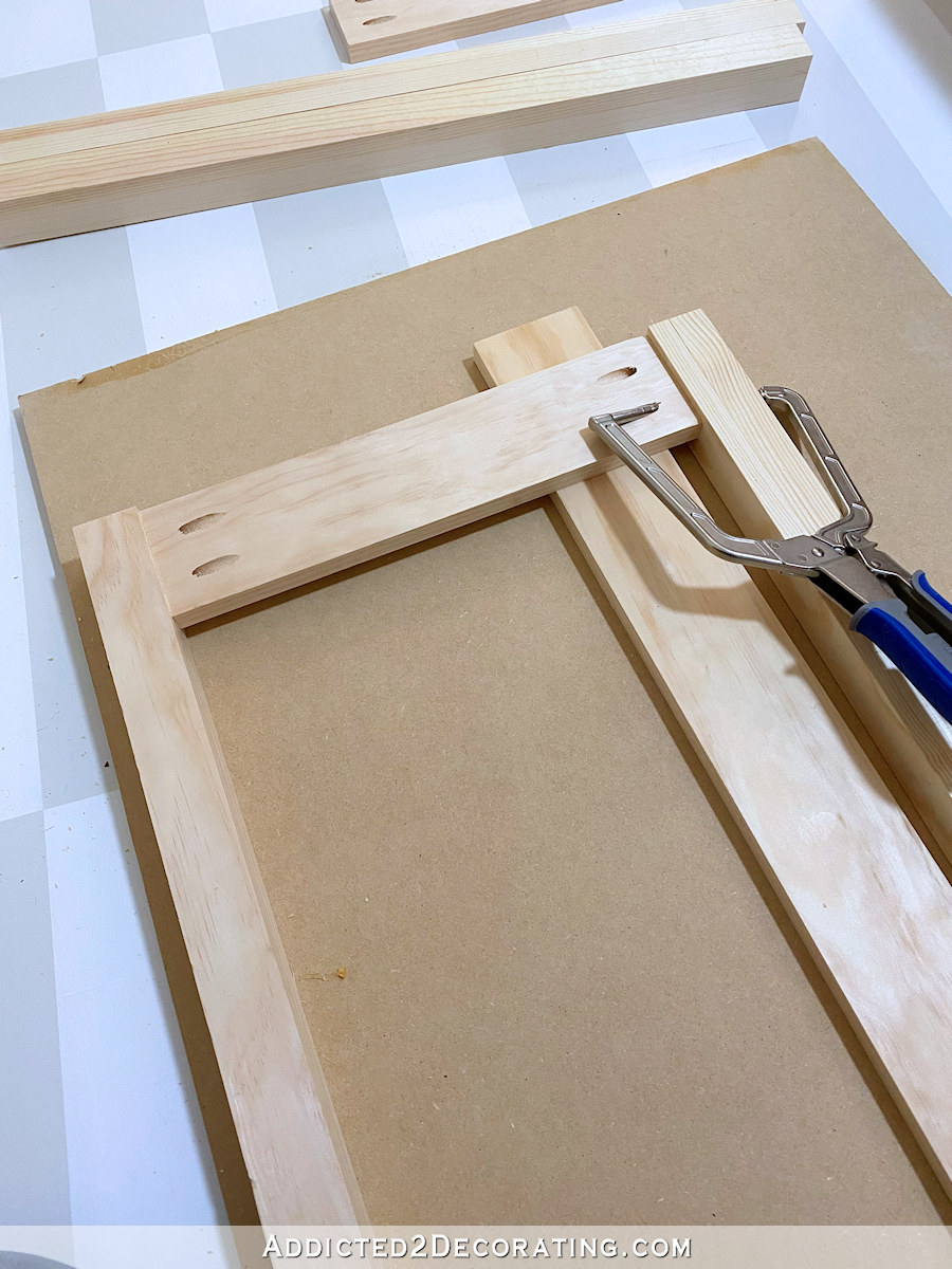 how to build a simple writing desk with a drawer - 5