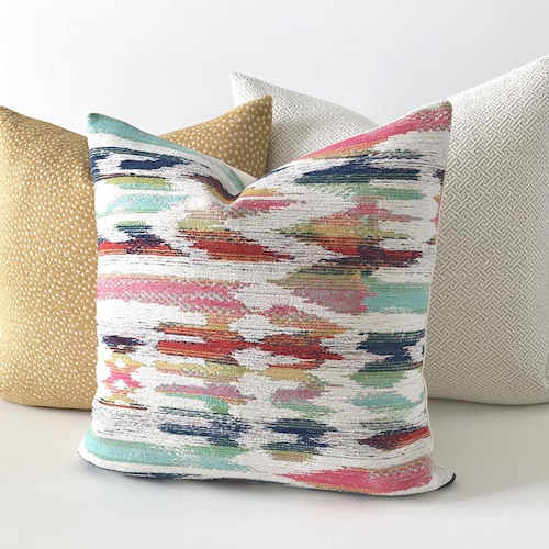 Ikat PIllow Cover