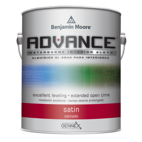 my favorite go to paint products - benjamin moore advance satin finish