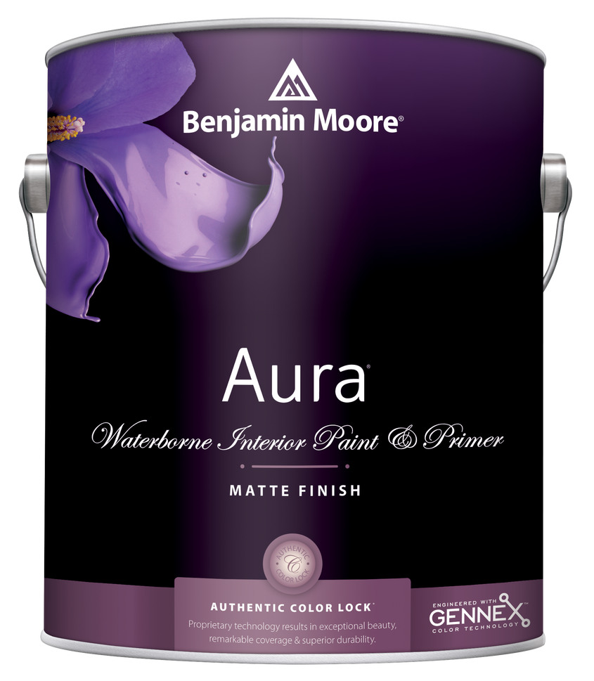 my favorite go to paint products - benjamin moore aura matte finish