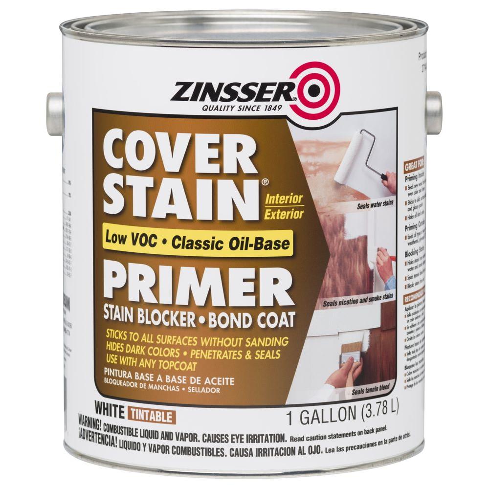 my favorite go to paint products - zinsser oil based cover stain