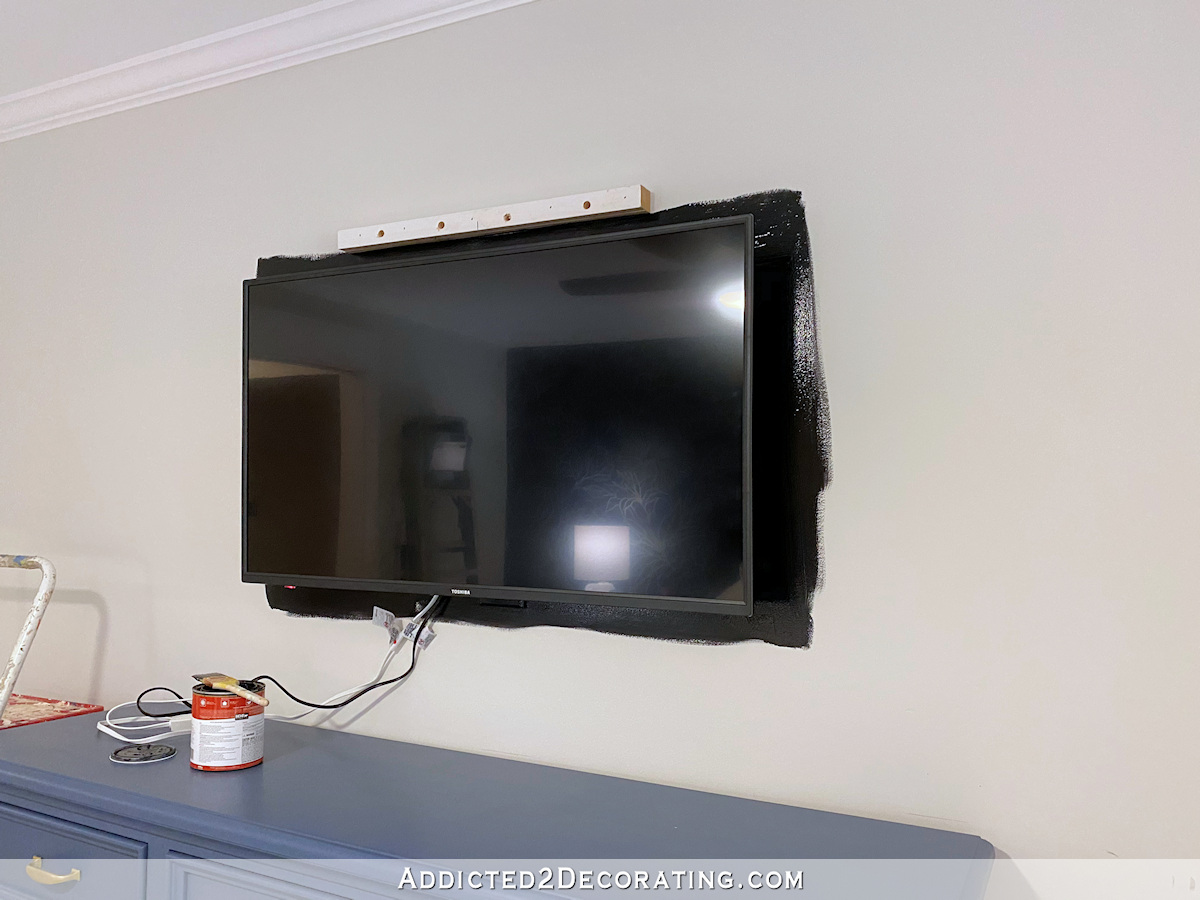 frame for wall mounted tv - 6