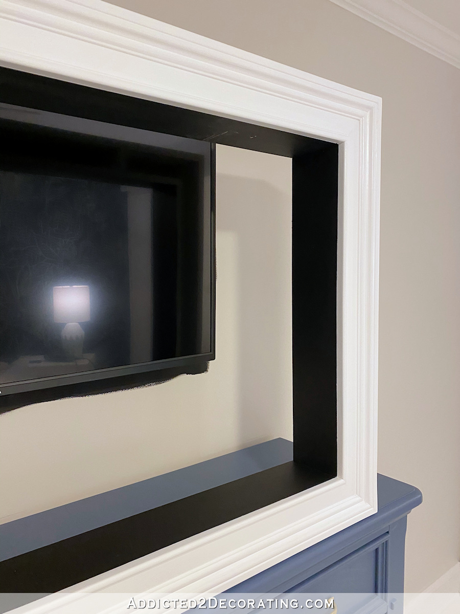 frame for wall mounted tv - 7