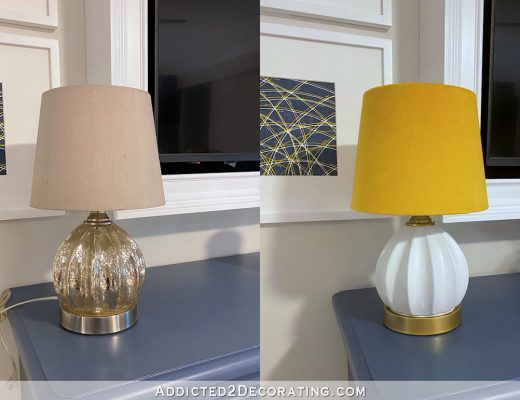 lamp makeover before and after