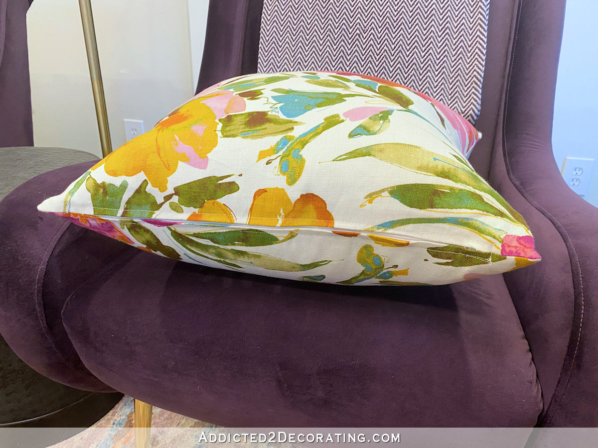 how to sew a pillow cover with zipper - 22