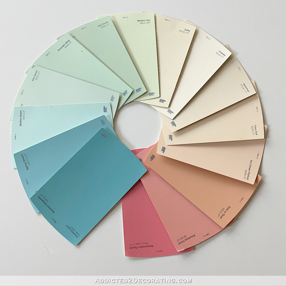 paint color selections for home gym