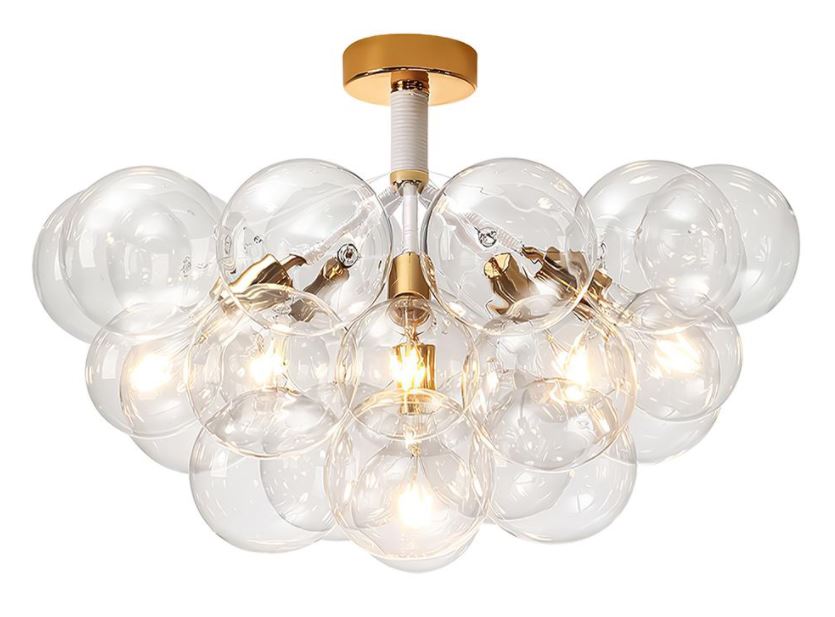 Chandeliers Over Bathtubs, Martha Stewart How To Make A Bubble Chandelier